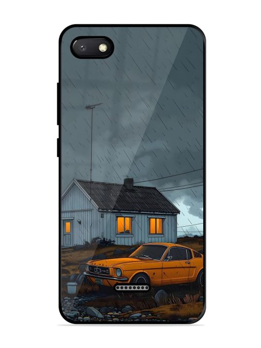 Rainy Day Retreat Glossy Soft Edge Case for Xiaomi Redmi 6A Chachhi