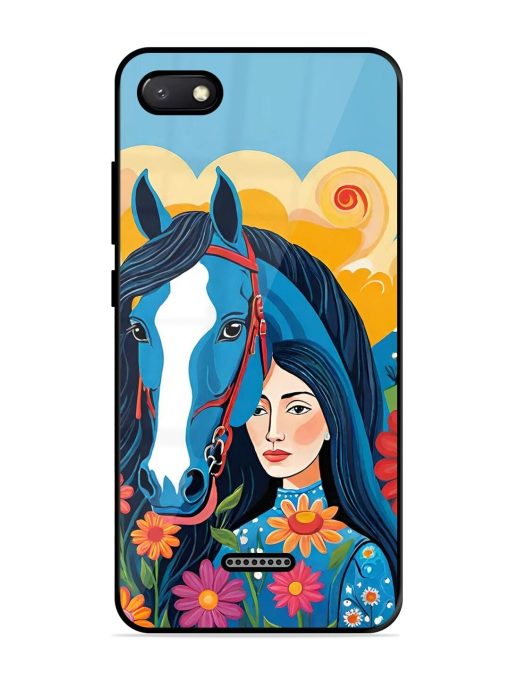 Equine Enchantment Glossy Soft Edge Case for Xiaomi Redmi 6A Chachhi