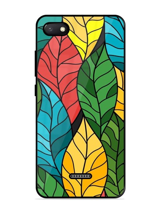 Foliage Fiesta Glossy Soft Edge Case for Xiaomi Redmi 6A Chachhi