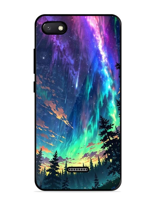 Cosmic Canvas Glossy Soft Edge Case for Xiaomi Redmi 6A Chachhi