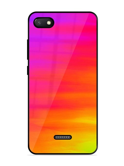 Neon Horizon Glossy Soft Edge Case for Xiaomi Redmi 6A Chachhi