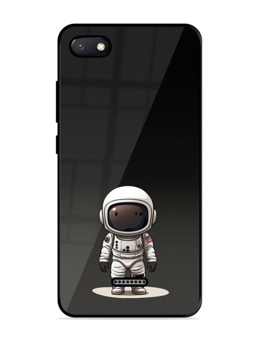 Neon Astronaut Glossy Soft Edge Case for Xiaomi Redmi 6A Chachhi