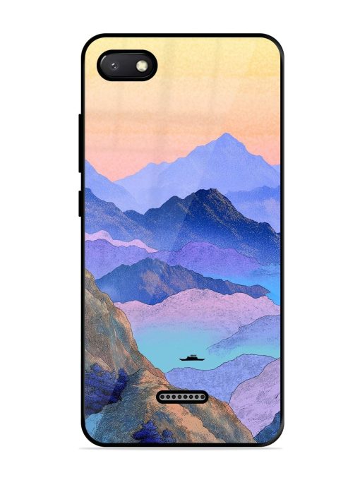 Mountain Mist Glossy Soft Edge Case for Xiaomi Redmi 6A Chachhi