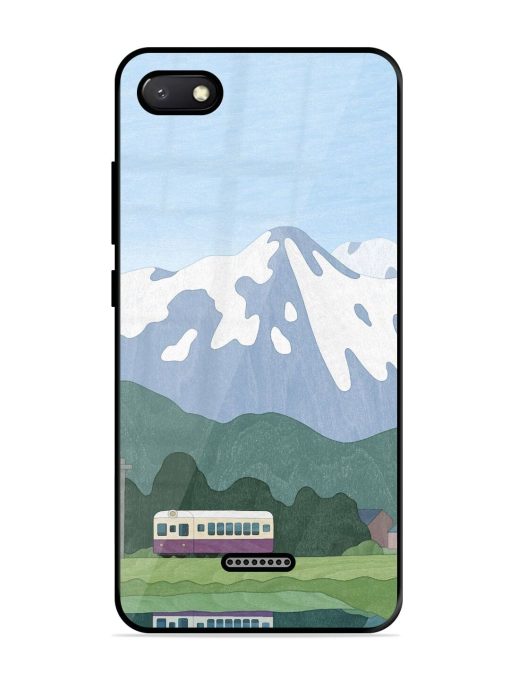 Mountainside Reflections Glossy Soft Edge Case for Xiaomi Redmi 6A Chachhi