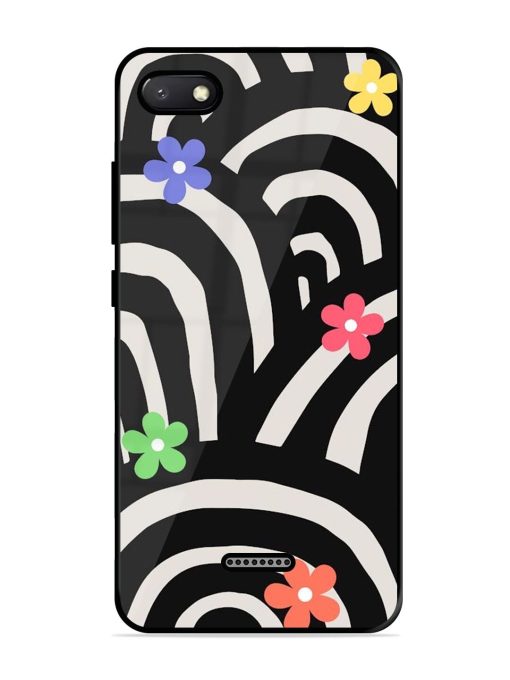 Rainbow Arcs Glossy Soft Edge Case for Xiaomi Redmi 6A Chachhi