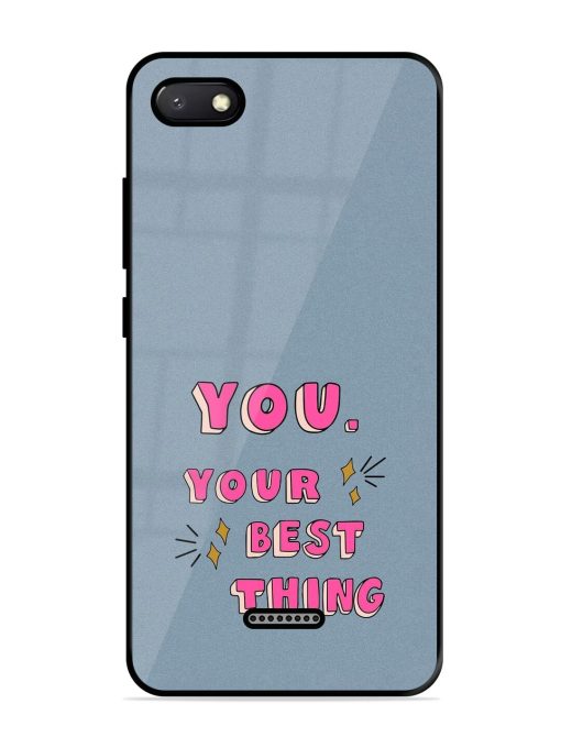 Self-Love Sparkles Glossy Soft Edge Case for Xiaomi Redmi 6A Chachhi