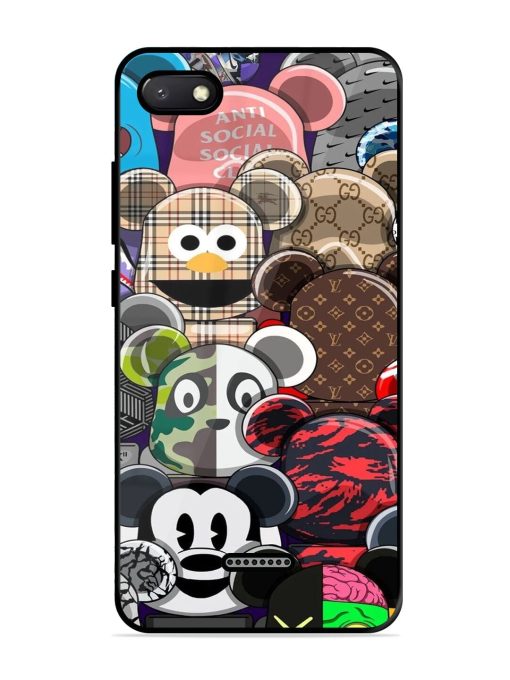 Streetwear Bearbrick Extravaganza Glossy Soft Edge Case for Xiaomi Redmi 6A Chachhi