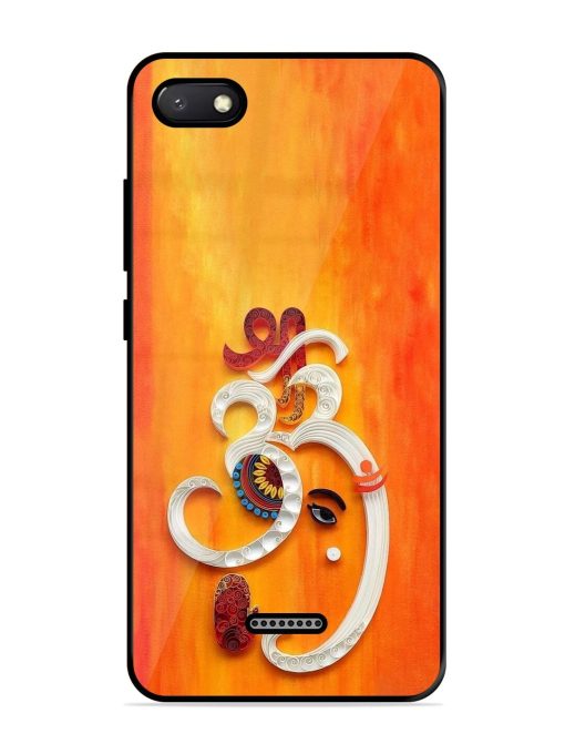 Ganesha In Quilling Art Glossy Soft Edge Case for Xiaomi Redmi 6A Chachhi