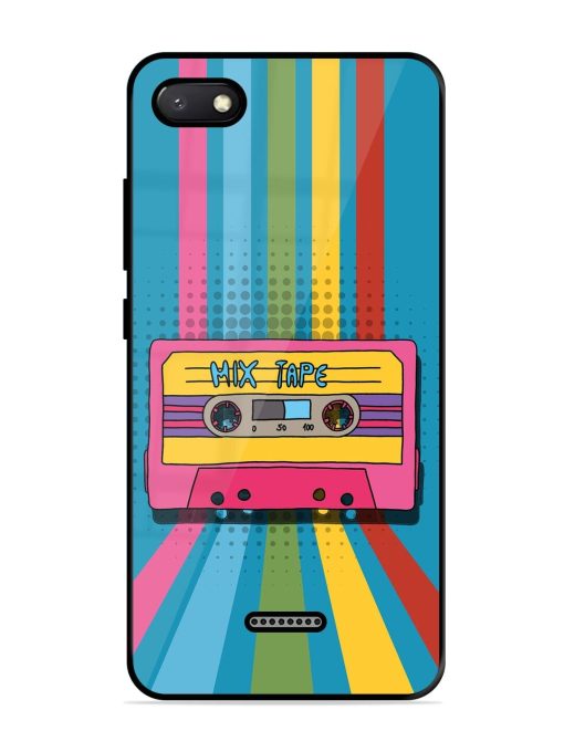 Retro Cassette Tapes Glossy Soft Edge Case for Xiaomi Redmi 6A Chachhi