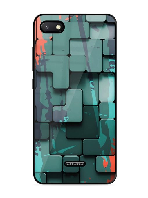 Abstract Geometric Mosaic Glossy Soft Edge Case for Xiaomi Redmi 6A Chachhi