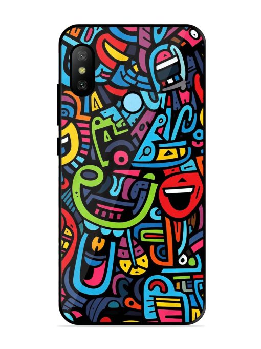 Doodlephoria Glossy Soft Edge Case for Xiaomi Redmi 6 Pro Chachhi