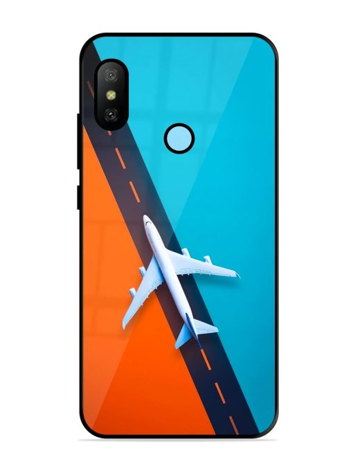 Skyward Bound Glossy Soft Edge Case for Xiaomi Redmi 6 Pro Chachhi