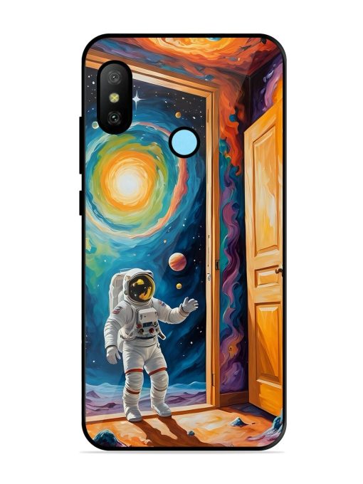 Artistic Space Glossy Soft Edge Case for Xiaomi Redmi 6 Pro Chachhi