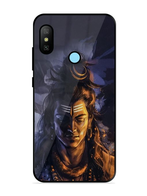 Lord Shiva Glossy Soft Edge Case for Xiaomi Redmi 6 Pro Chachhi