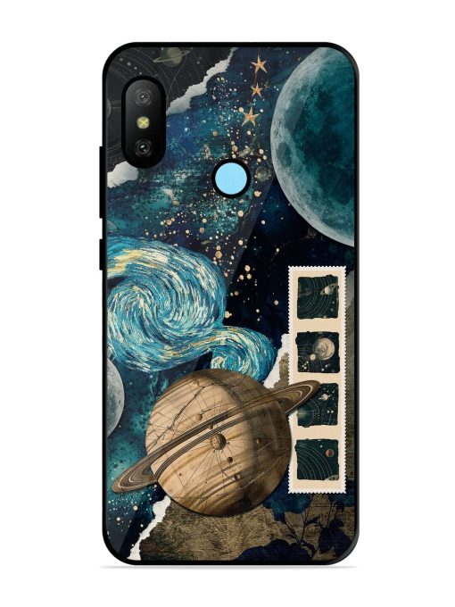 Celestial Tapestry Glossy Soft Edge Case for Xiaomi Redmi 6 Pro Chachhi