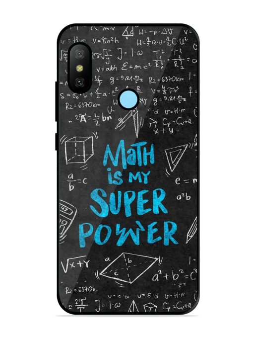 Math Magic Glossy Soft Edge Case for Xiaomi Redmi 6 Pro Chachhi