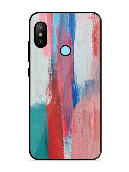 Colorful Chaos Glossy Soft Edge Case for Xiaomi Redmi 6 Pro Chachhi