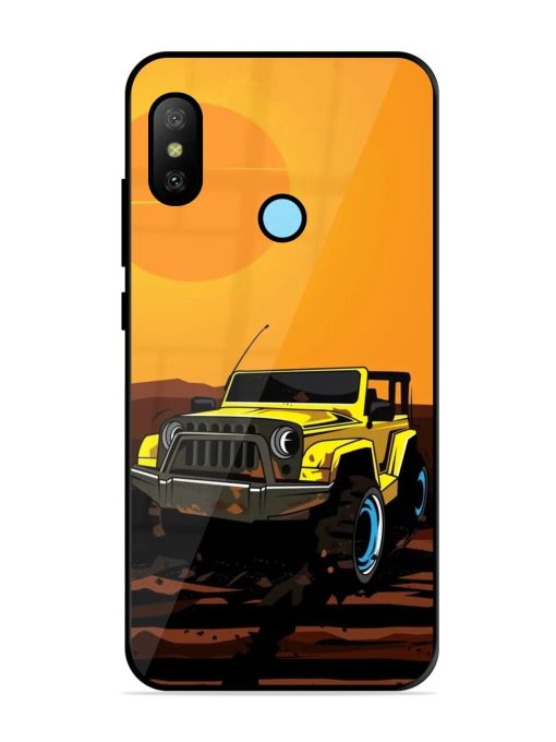 Sunset Cruise Glossy Soft Edge Case for Xiaomi Redmi 6 Pro Chachhi