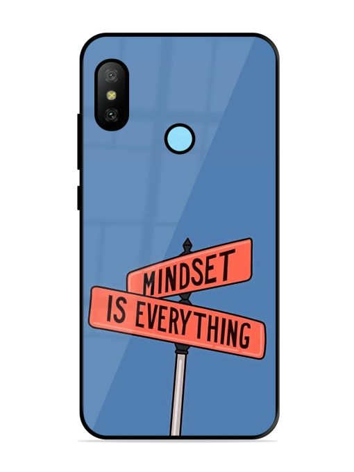 Mindset Matters Glossy Soft Edge Case for Xiaomi Redmi 6 Pro Chachhi