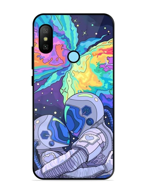 Cosmic Love Glossy Soft Edge Case for Xiaomi Redmi 6 Pro Chachhi