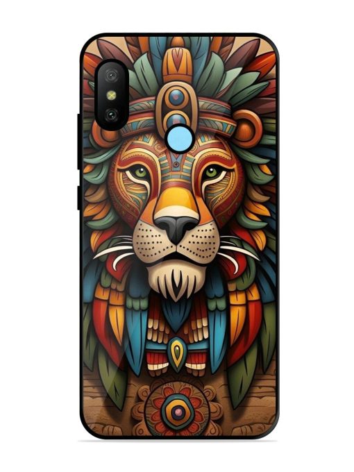 Aztec Majesty Glossy Soft Edge Case for Xiaomi Redmi 6 Pro Chachhi