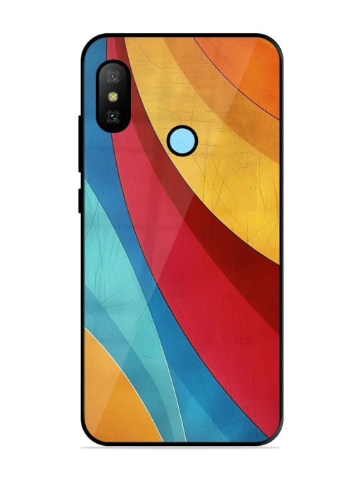 Curving Canvas Glossy Soft Edge Case for Xiaomi Redmi 6 Pro Chachhi