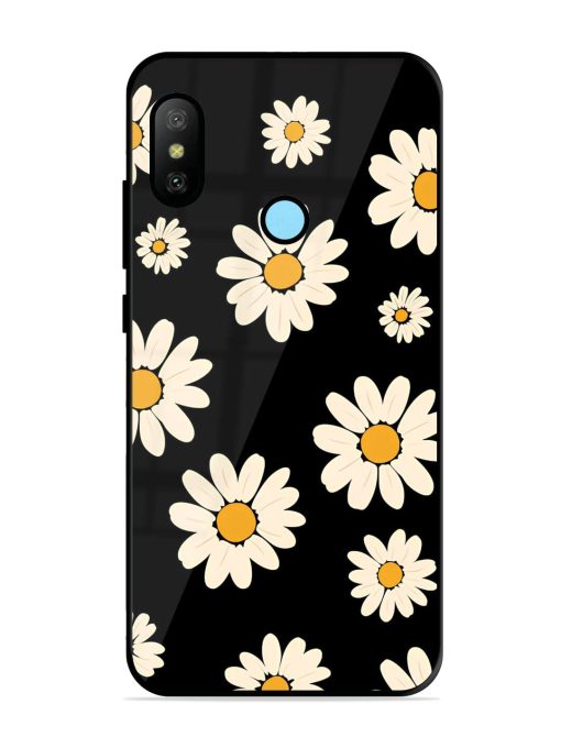 Daisies In The Night Glossy Soft Edge Case for Xiaomi Redmi 6 Pro Chachhi