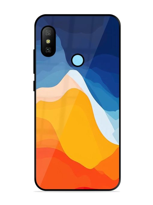 Liquid Landscape Glossy Soft Edge Case for Xiaomi Redmi 6 Pro