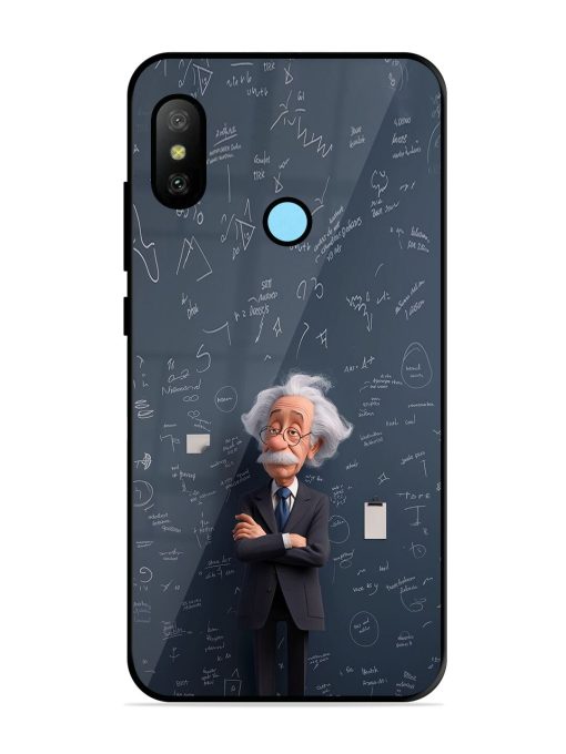 Albert Einstein Glossy Soft Edge Case for Xiaomi Redmi 6 Pro Chachhi