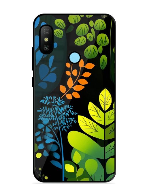 Midnight Garden Glossy Soft Edge Case for Xiaomi Redmi 6 Pro Chachhi