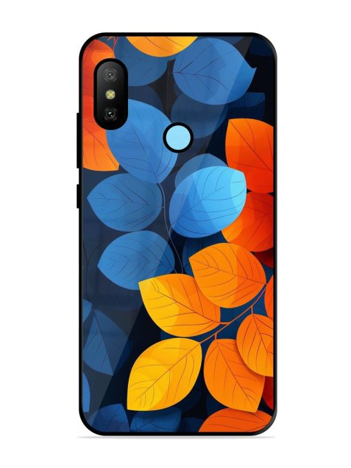 Autumn'S Contrast Glossy Soft Edge Case for Xiaomi Redmi 6 Pro Chachhi