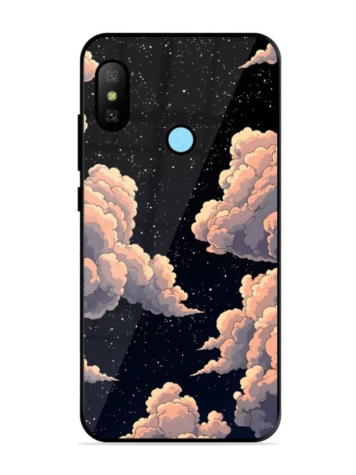 Starry Night Dreams Glossy Soft Edge Case for Xiaomi Redmi 6 Pro Chachhi