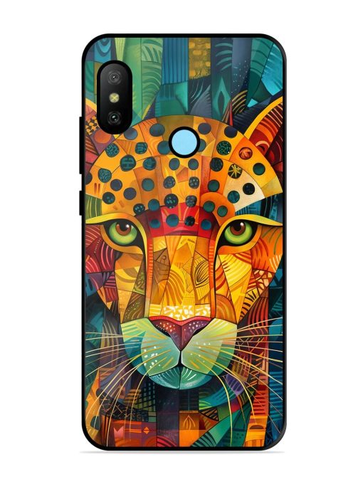 Mosaic Majesty Glossy Soft Edge Case for Xiaomi Redmi 6 Pro Chachhi