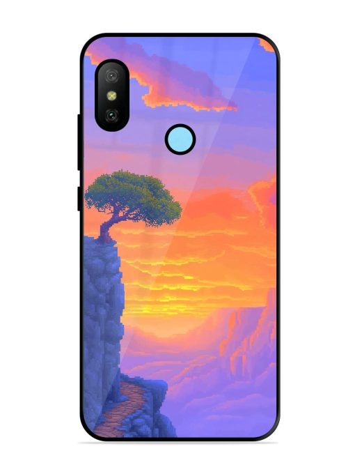 Cliffside Solitude Glossy Soft Edge Case for Xiaomi Redmi 6 Pro Chachhi