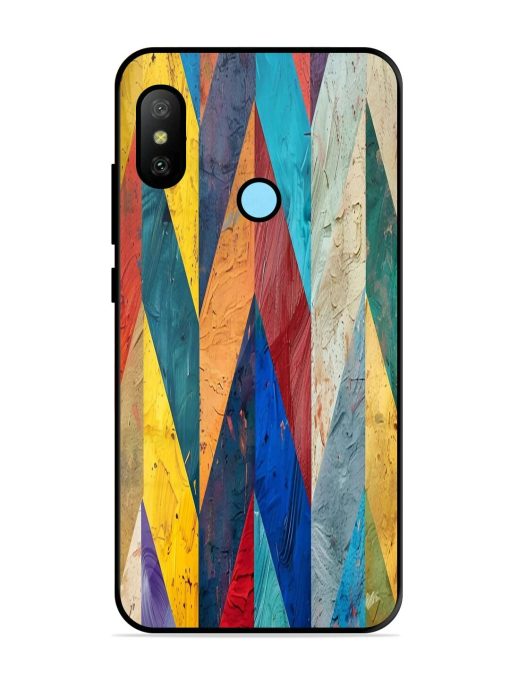 Abstract Tapestry Glossy Soft Edge Case for Xiaomi Redmi 6 Pro Chachhi