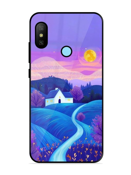 Moonlit Meadow Glossy Soft Edge Case for Xiaomi Redmi 6 Pro Chachhi