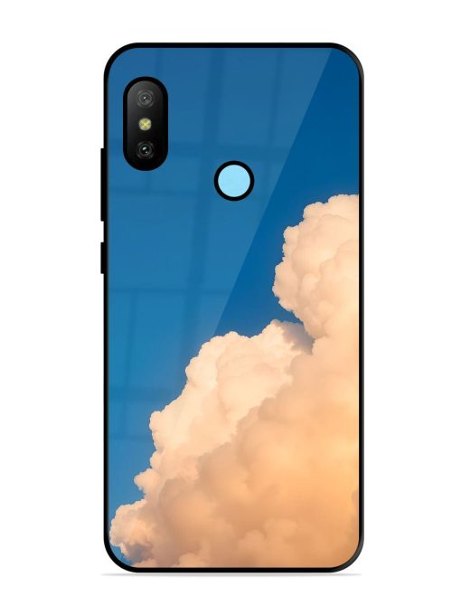 Golden Cloudscape Glossy Soft Edge Case for Xiaomi Redmi 6 Pro Chachhi