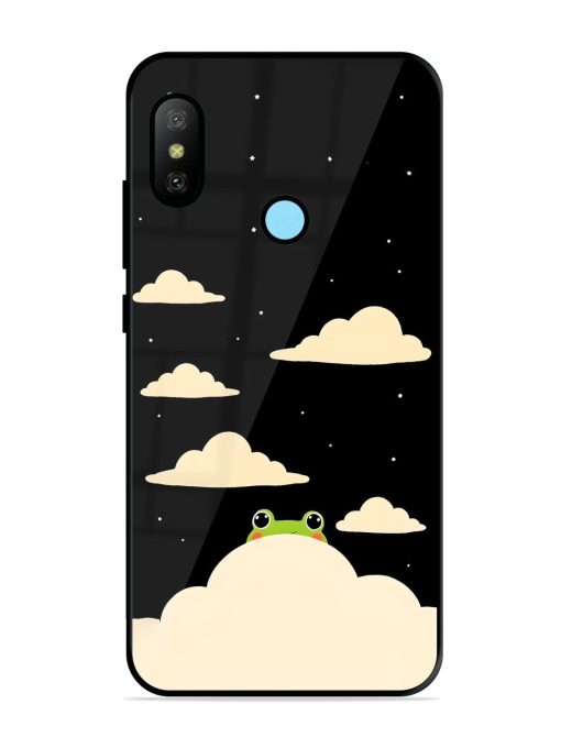 Froggy Night Sky Glossy Soft Edge Case for Xiaomi Redmi 6 Pro Chachhi