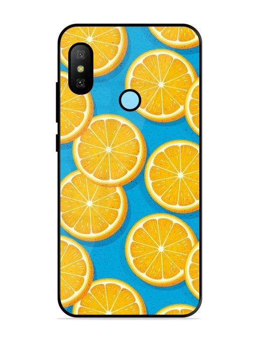 Citrus Symphony Glossy Soft Edge Case for Xiaomi Redmi 6 Pro Chachhi