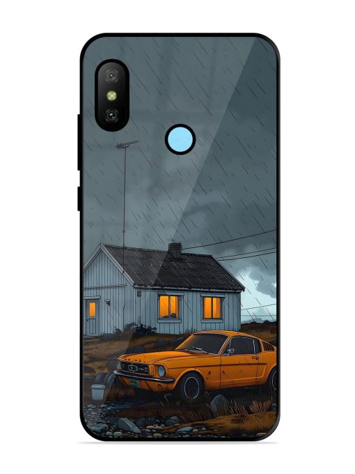 Rainy Day Retreat Glossy Soft Edge Case for Xiaomi Redmi 6 Pro Chachhi