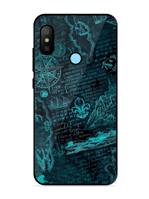 Nautical Notebook Glossy Soft Edge Case for Xiaomi Redmi 6 Pro Chachhi