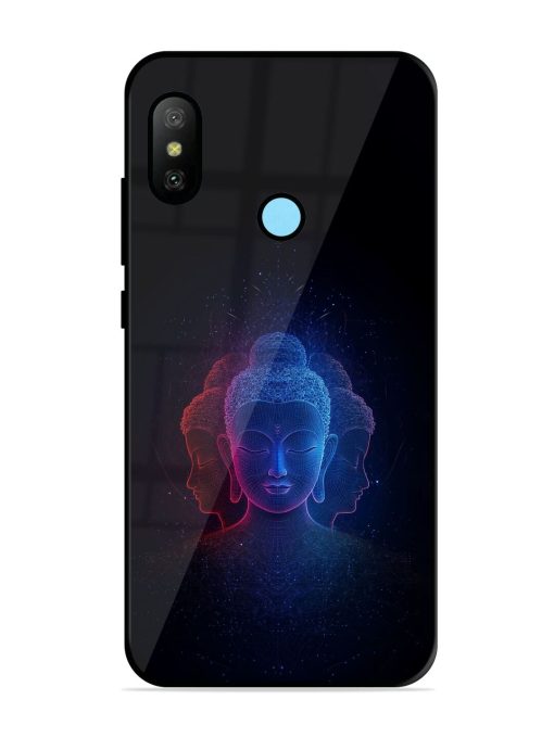 Neon Nirvana Glossy Soft Edge Case for Xiaomi Redmi 6 Pro Chachhi