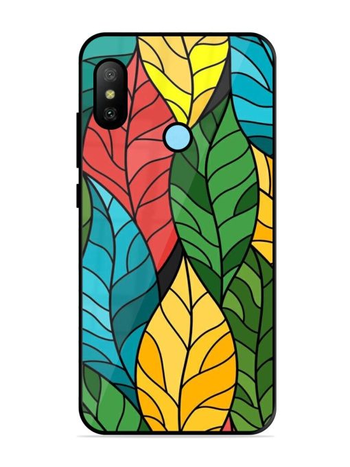 Foliage Fiesta Glossy Soft Edge Case for Xiaomi Redmi 6 Pro Chachhi