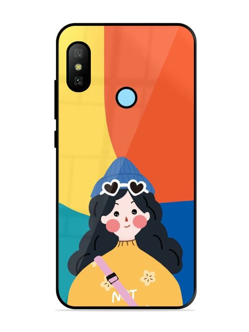 Colorful Vibes Glossy Soft Edge Case for Xiaomi Redmi 6 Pro Chachhi