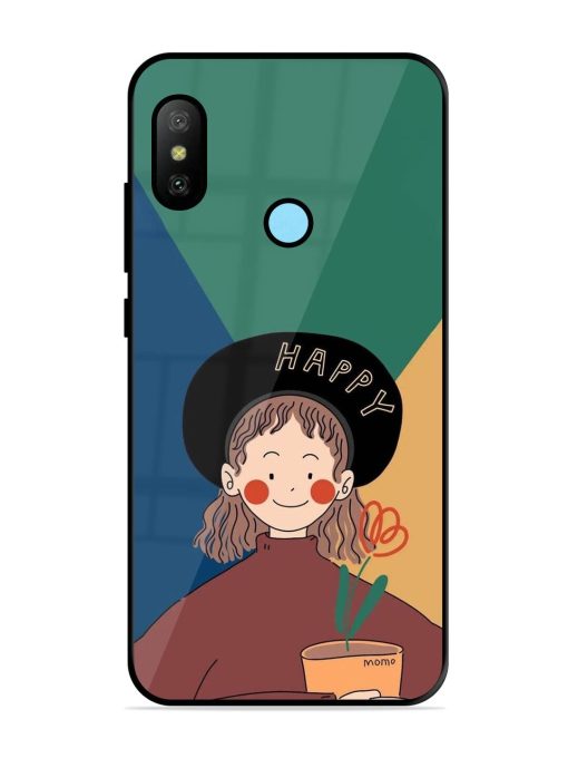 Happy Momo Glossy Soft Edge Case for Xiaomi Redmi 6 Pro Chachhi