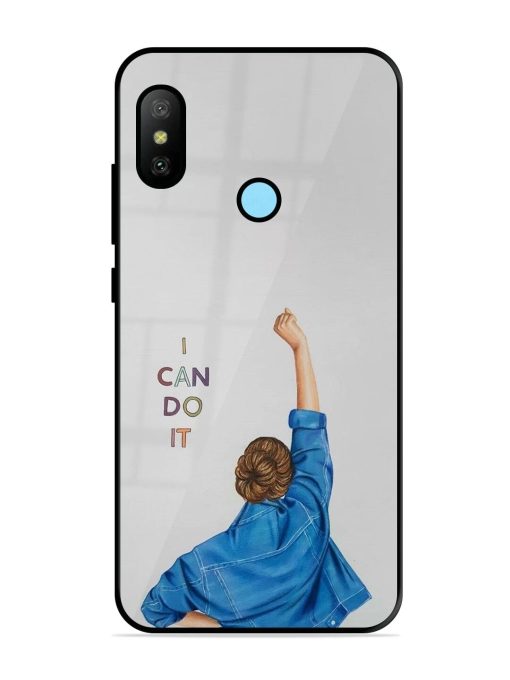 Can Do It Glossy Soft Edge Case for Xiaomi Redmi 6 Pro Chachhi