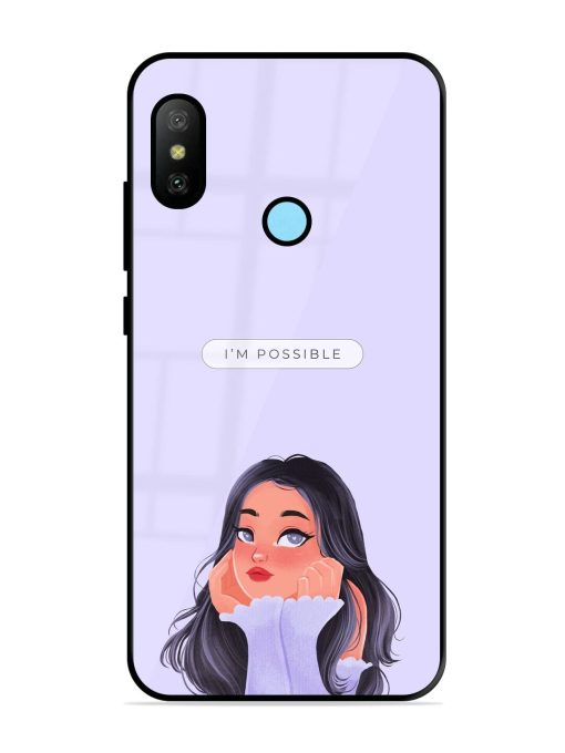 Im Possible Glossy Soft Edge Case for Xiaomi Redmi 6 Pro Chachhi