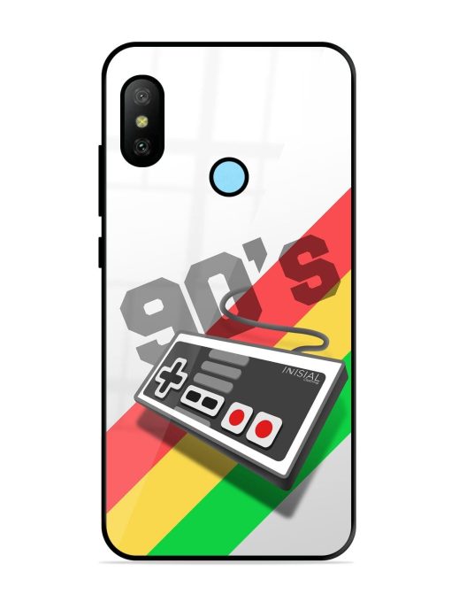 90S Nostalgia Glossy Soft Edge Case for Xiaomi Redmi 6 Pro Chachhi