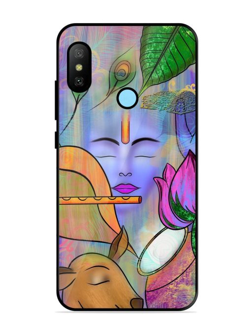 Divine Serenity Glossy Soft Edge Case for Xiaomi Redmi 6 Pro Chachhi