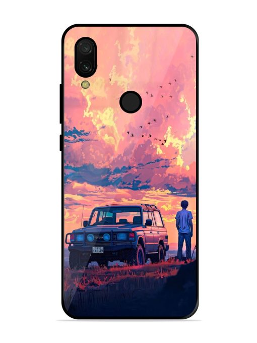 Solitude'S Horizon Glossy Soft Edge Case for Xiaomi Redmi 7 Chachhi